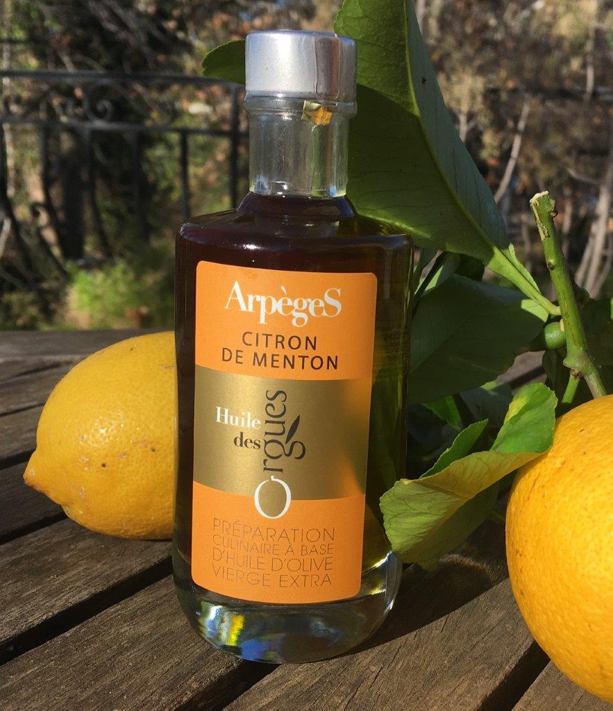Huile au citron de Menton