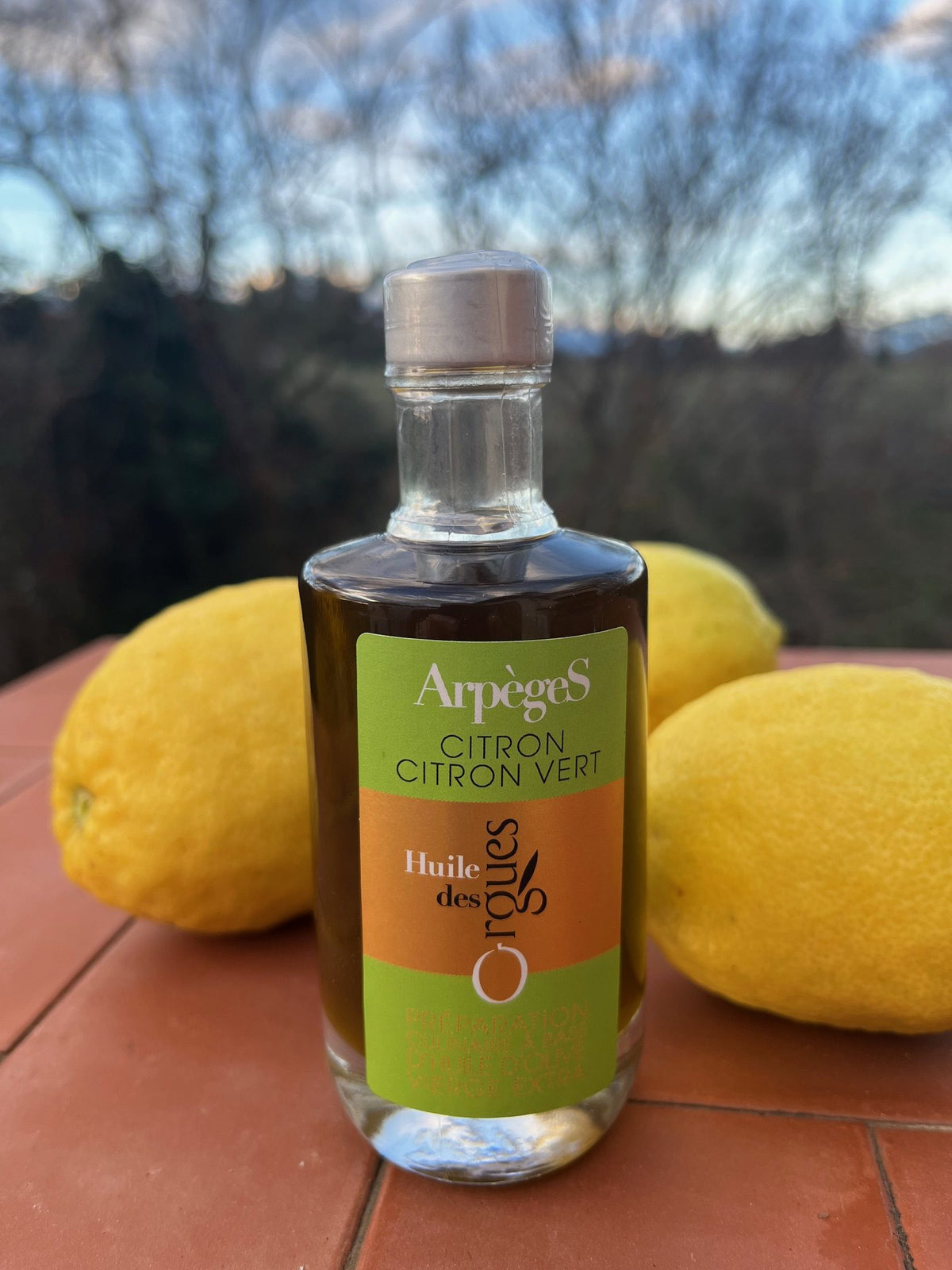Huile d'olive au Citron & Citron Vert 100 ml