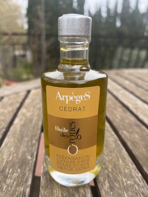 L&rsquo;huile d&rsquo;olive au cédrat à nouveau disponible