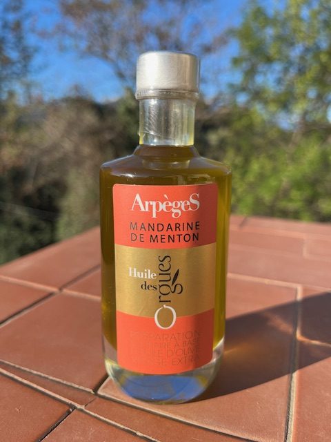 Huile d'olive à la mandarine