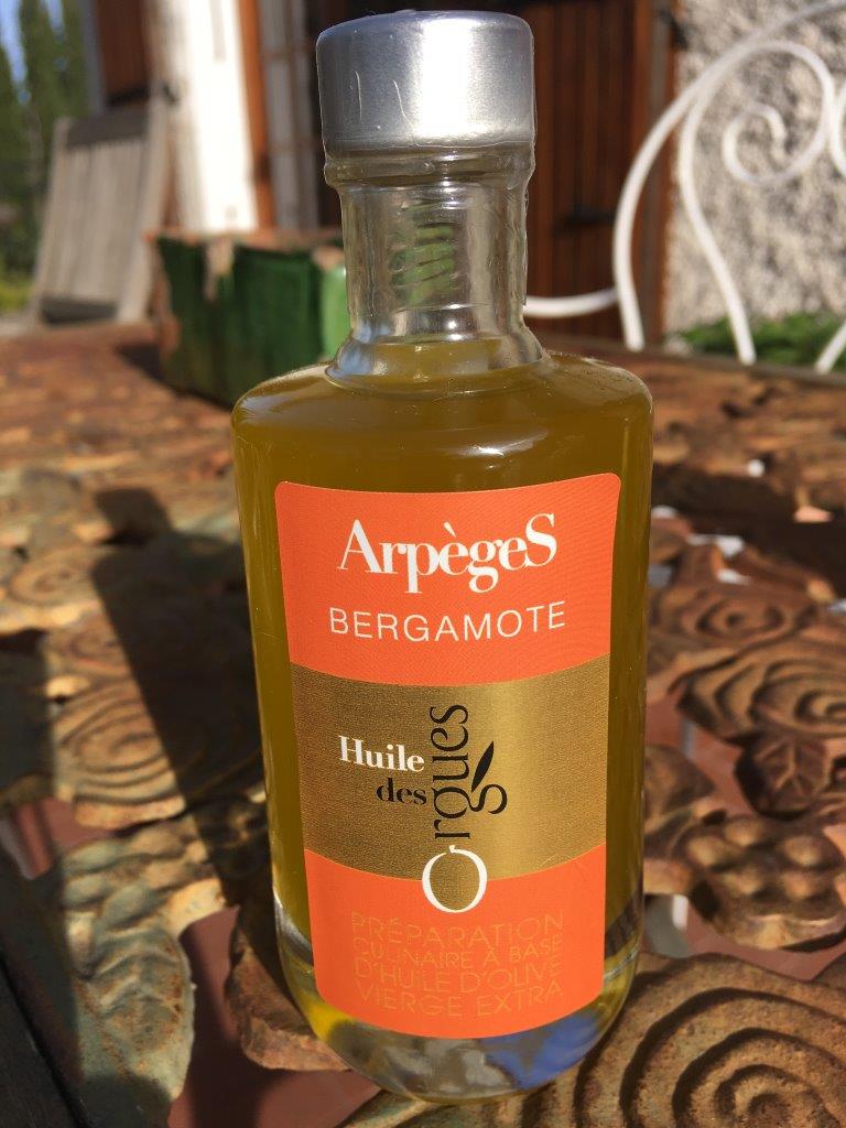 Huile d'olive à la Bergamote