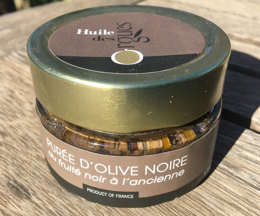 Purée d'olive noire